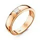 Кольцо обручальное из красного золота