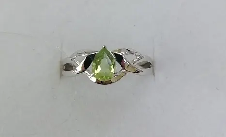 Кольцо декоративное из серебра