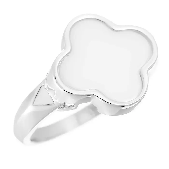 Кольцо декоративное из серебра