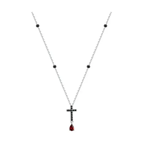 Цепь колье из серебра