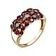Кольцо декоративное из красного золота