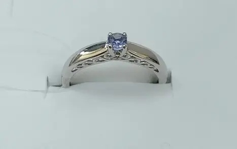 Кольцо декоративное из серебра