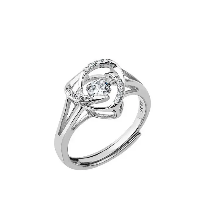 Кольцо декоративное из серебра