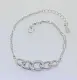 Браслет декоративный из серебра