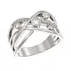 Кольцо декоративное из серебра