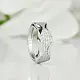 Кольцо декоративное из серебра