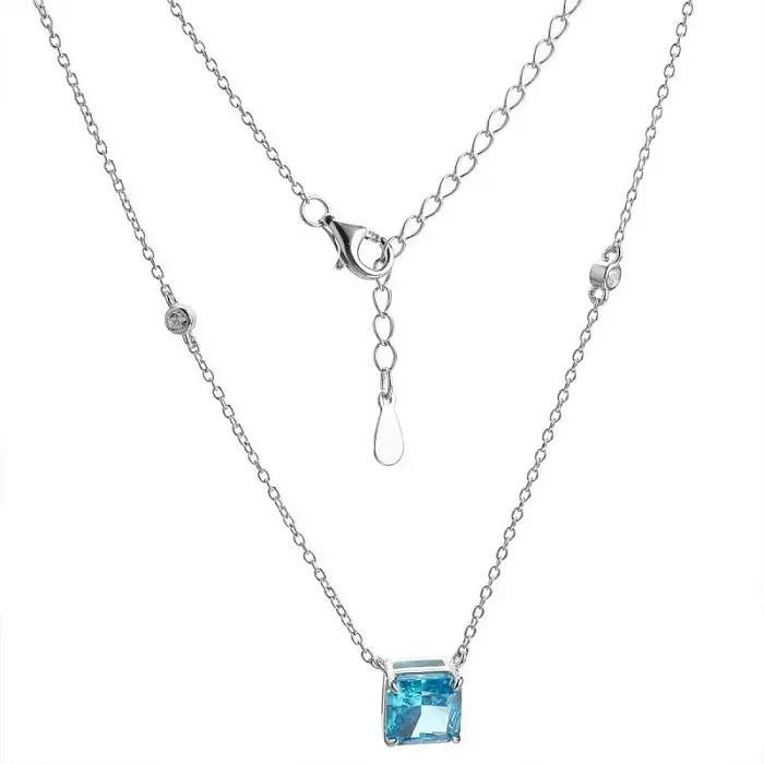 Цепь колье из серебра