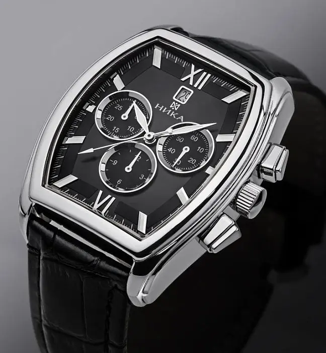 Часы мужские из серебра