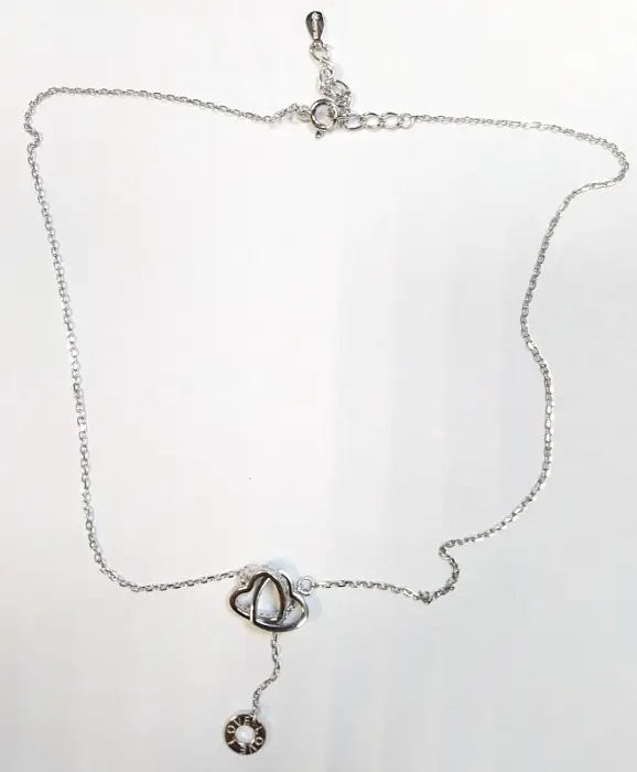 Цепь колье из серебра