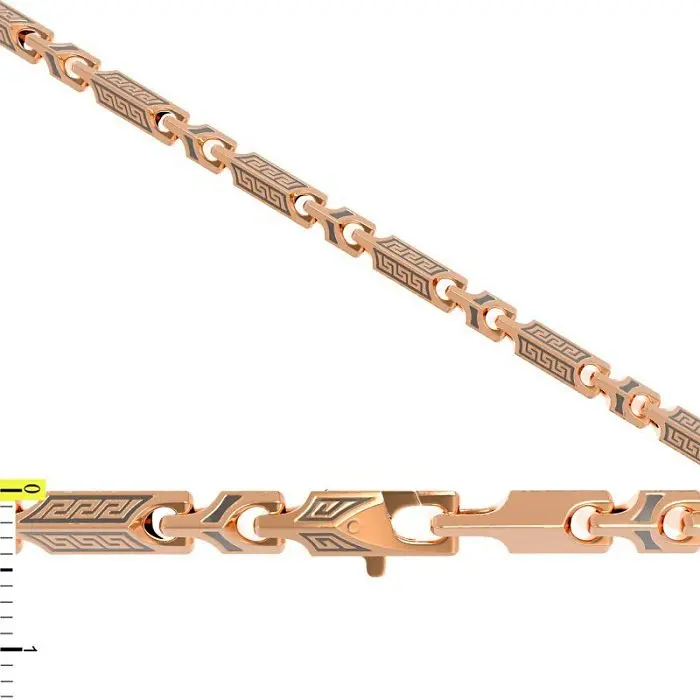Цепь из красного золота