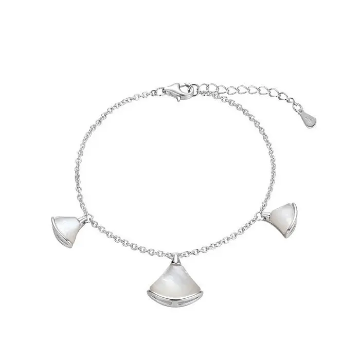 Браслет декоративный из серебра