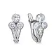 Серьги детские из серебра