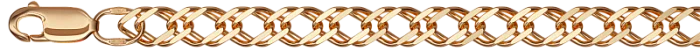 Цепь из красного золота вид 1