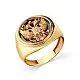 Печатка из красного золота