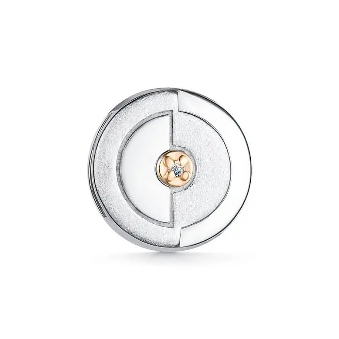 Подвеска бегунок из серебра