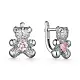 Серьги детские из серебра
