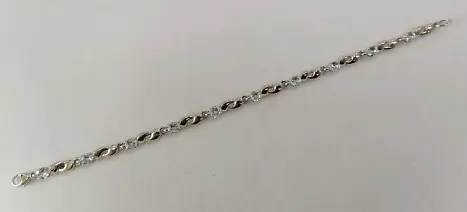 Браслет декоративный из серебра