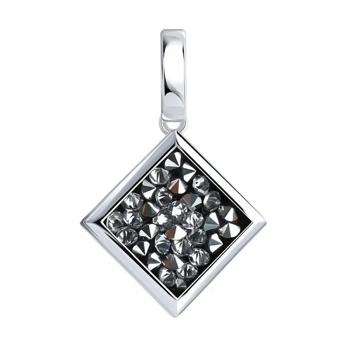 Подвеска декоративная из серебра