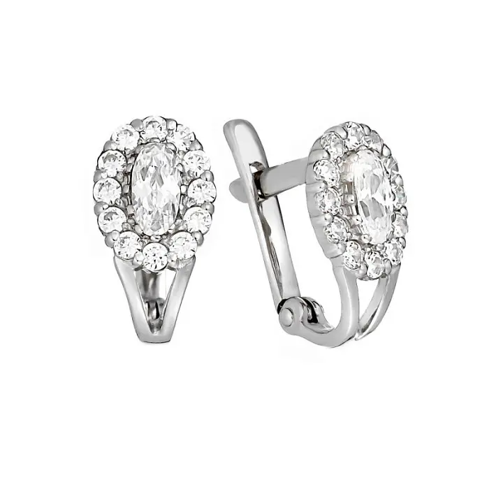 Серьги детские из серебра