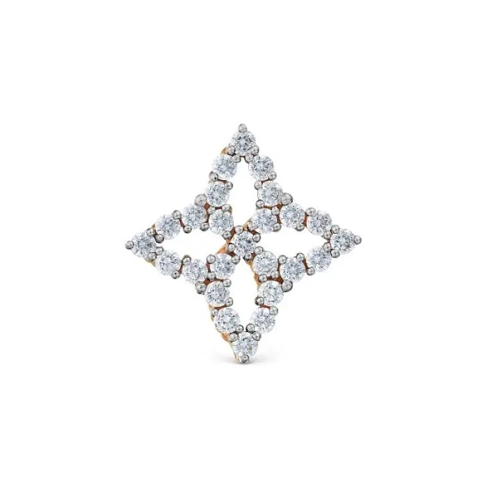 Подвеска бегунок из красного золота