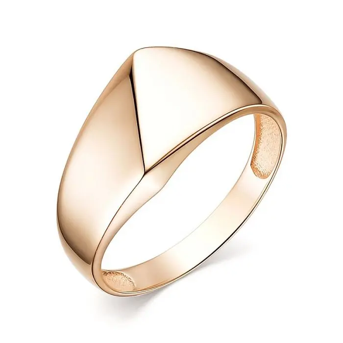 Кольцо декоративное из красного золота