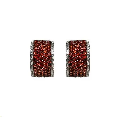 Серьги с английским замком из серебра