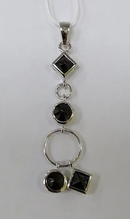 Подвеска декоративная из серебра