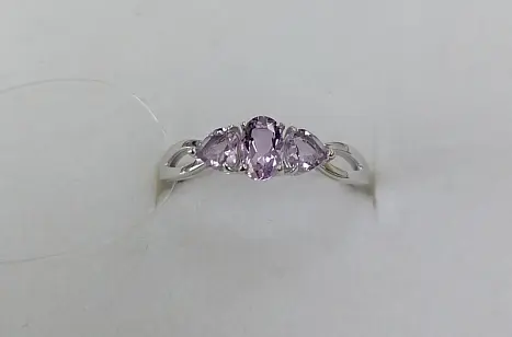 Кольцо декоративное из серебра