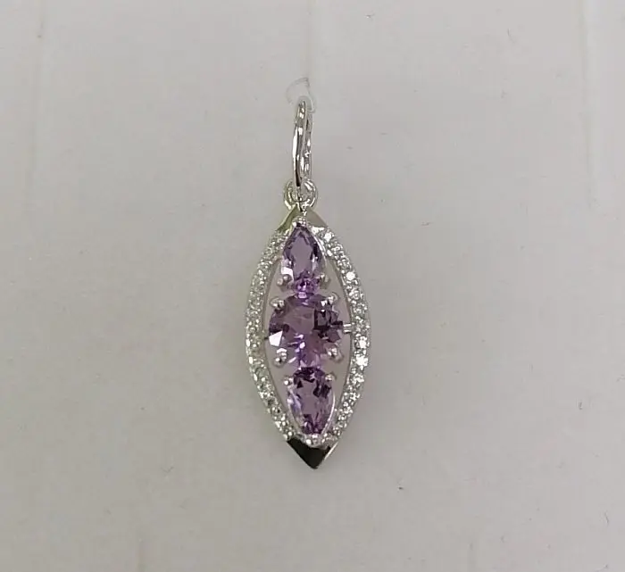 Подвеска декоративная из серебра