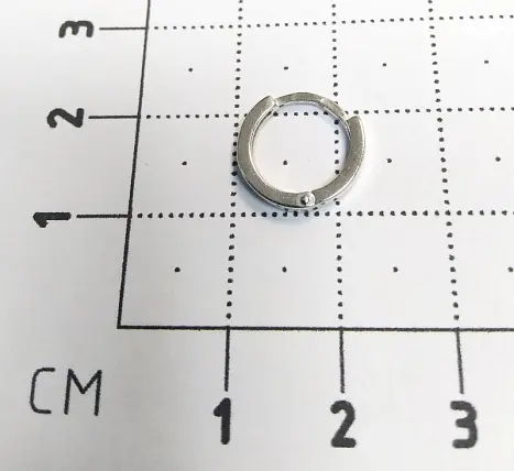 Серьги конго из серебра