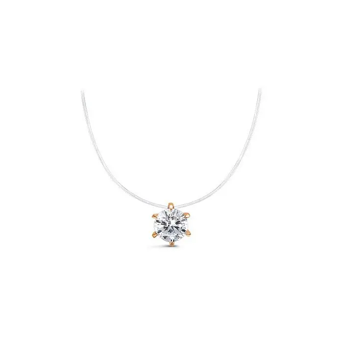 Цепь шнурок из красного золота