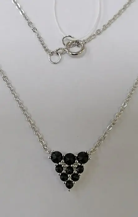 Цепь колье из серебра