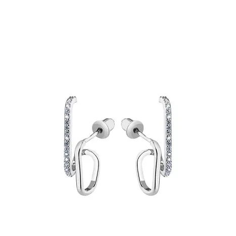 Серьги пуссеты из серебра