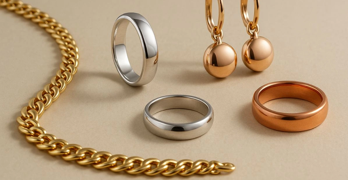 Виды золота в ювелирных изделиях