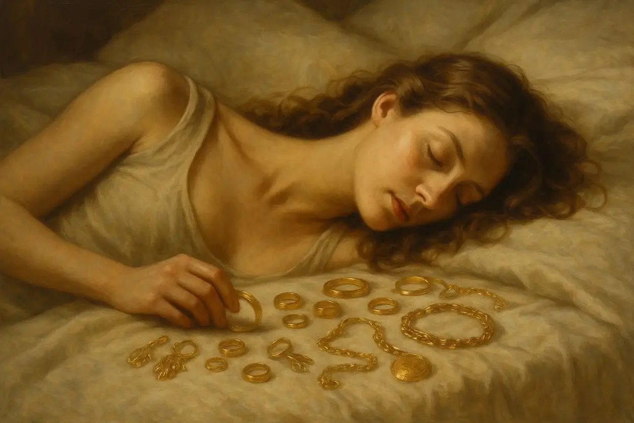 К чему снится золото: толкование сновидений о золотых украшениях