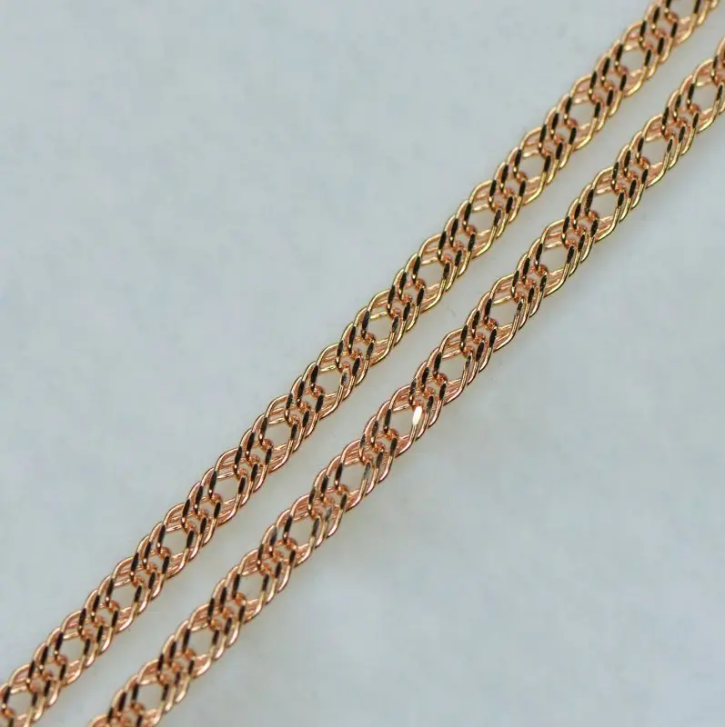 Цепь из красного золота